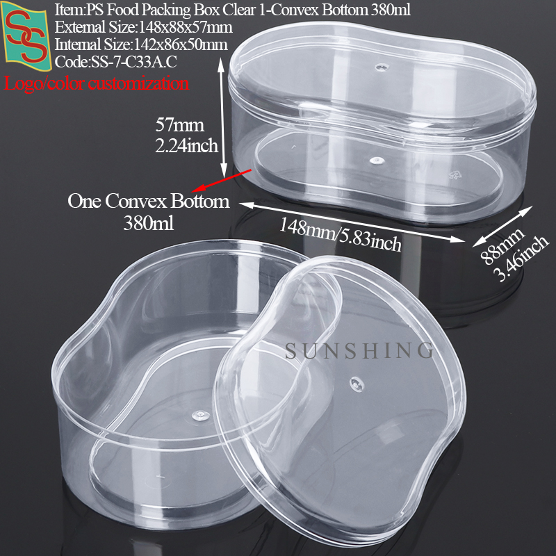 C33A : 148x88x57mm Fond 1-Convexe