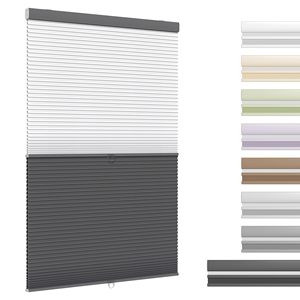 للبيع بالجملة ظلال بمحركات مزدوجة الأسطوانة لعرض شفاف وعتيم للنوم تصميم حديث لخلايا قرص العسل - Product Image 3