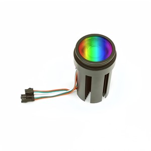 Sıcak WS2811 LED akıllı piksel spot RGB adresli D50mm boyutu kapalı kullanım 3Pin JST ve dışarı 30 derece 20W - Product Image 3