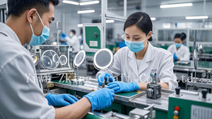 带发光二极管灯的原始设备制造商旋转放大镜5X/10X/20X旋转桌面双面梳妆台框架化妆品化妆镜 - Product Image 5
