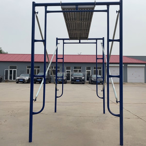Комплект оцинкованных строительных лесов с оцинкованной дверью, Q235 - Product Image 3