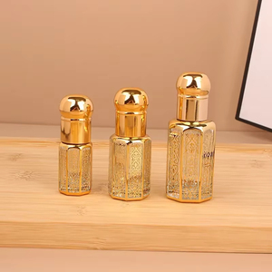 ガラスクリスタルエッセンシャルオイルボトルアタルオイルボトル3ml 6ml 9ml 12ml香水容器ボトルガラスドロップスティック/ローラーボール付き - Product Image 6