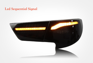 Toyota Mark Mark X 2014-2017 için MRD sis geri sıralı sinyal kırmızı ve smokey konut ile LED park lambaları dur işık - Product Image 6