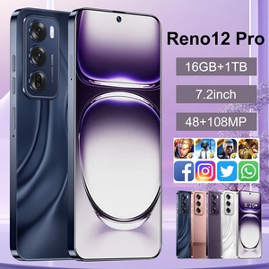 2024 yeni orijinal Original 12 Pro 16GB + 1TB 5G Smartphone 7.2 inç çift kart Android 13 yüz kilidini 108MP arka kamera 100W hızlı - Product Image 2