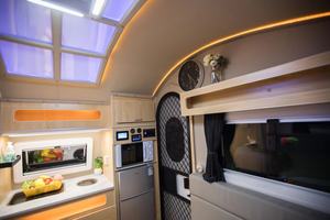 ספק סין קדימון camper rv אופנועים קרוואן מחוץ לכביש קמפינג מיני קרוואן מיני קרוון קטן דעיכה לא ביקורות עדיין