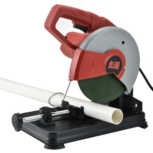 8 "Chop testere 1200W elektrikli dairesel testere kesme makinesi için Pvc çelik Metal kesti ev taşınabilir güç araçları