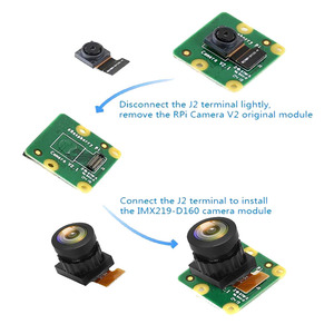 פטל פאי 8mp imx219 מודול מצלמה חיישן מודול <span class=keywords><strong>v2</strong></span> עם עדשת 160 מעלות
