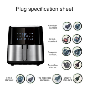 Air Hot Pot Anpassbare intelligente elektrische Koch programme, digitale Touchscreen-Steuerung und Antihaft-Luft fritte use - Product Image 4