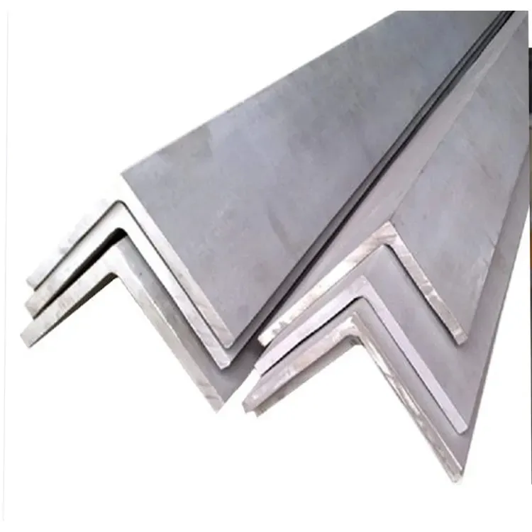 Barra angular de acero al carbono Q235/Ss400/A36 GB JIS, barra angular de acero suave enrollado en caliente, proveedor de China