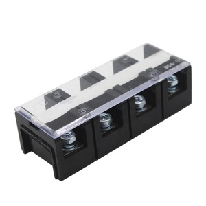 端子台2列端子台バリアTC-604 4P 60A 600V端子台コネクタ - Product Image 3