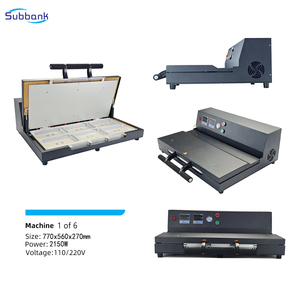 Subbank tùy chỉnh của riêng bạn <span class=keywords><strong>3D</strong></span> chân không thăng hoa trường hợp điện thoại DIY in hoàn toàn tự động Máy ép nhiệt 110V 650x450mm Mới - Product Image 1