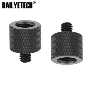 DAILYETECH 1/<strong>4</strong>&quot; to 3/8&quot; Male to Female Thread Screw <strong>Mount</strong> Adapter Tripod Plate Screw <strong>Mount</strong> for Camera Flash Tripod Light Stand - Product Image 3