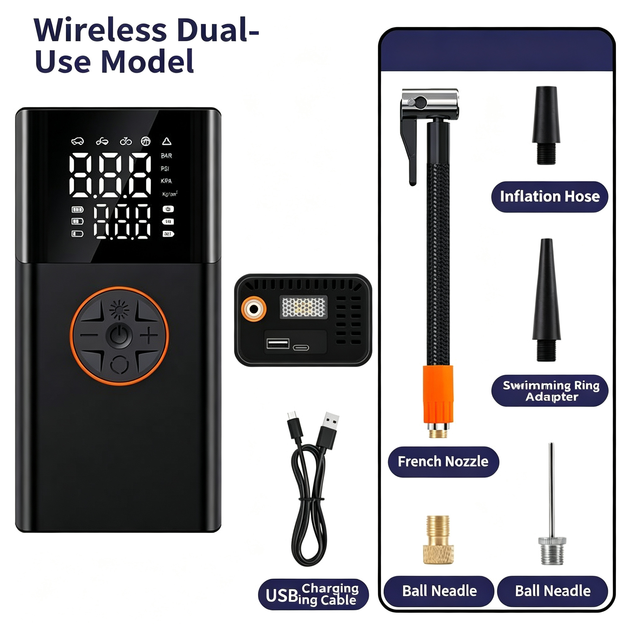 Black-Type-C Power Bank