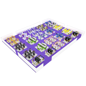 ตู้แสดงสินค้า3*6ตู้แสดงสินค้าทันสมัยพร้อมโลโก้ออกแบบได้ตามต้องการ - Product Image 2