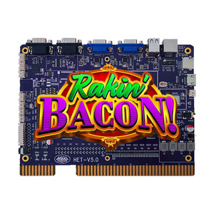 HET Hersteller Fusion 5 Multi-Game-Software 5 in 1 Nudge Style PCB Skill Game Board für Game Machine