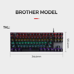 Keyceo Second IDM Project the Most Competitive Compact Design TKL <strong>Mechanical</strong> <strong>Keyboard</strong> Ergonomic Design Gaming <strong>Keyboard</strong> - Product Image 6