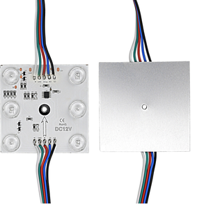 70x70mm DC12V DC24V tek renk AC rgbBlocks zincir dağınık yansıma led modülü dinamik gergi tavan filmi ışık kutusu - Product Image 3