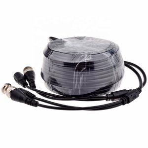 BNC RCA DC连接器3合1 AHD安全摄像机电缆5M 10M 15M 20M 30M模拟监视摄像机系统信号输出电缆 - Product Image 2