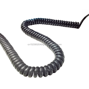 Saf bakır 2.5/10 Mm2 yüksek güç Spiral kablo endüstriyel uygulama bahar tel 2 3 12 çekirdek 4 kare genişleme güç kablosu - Product Image 3