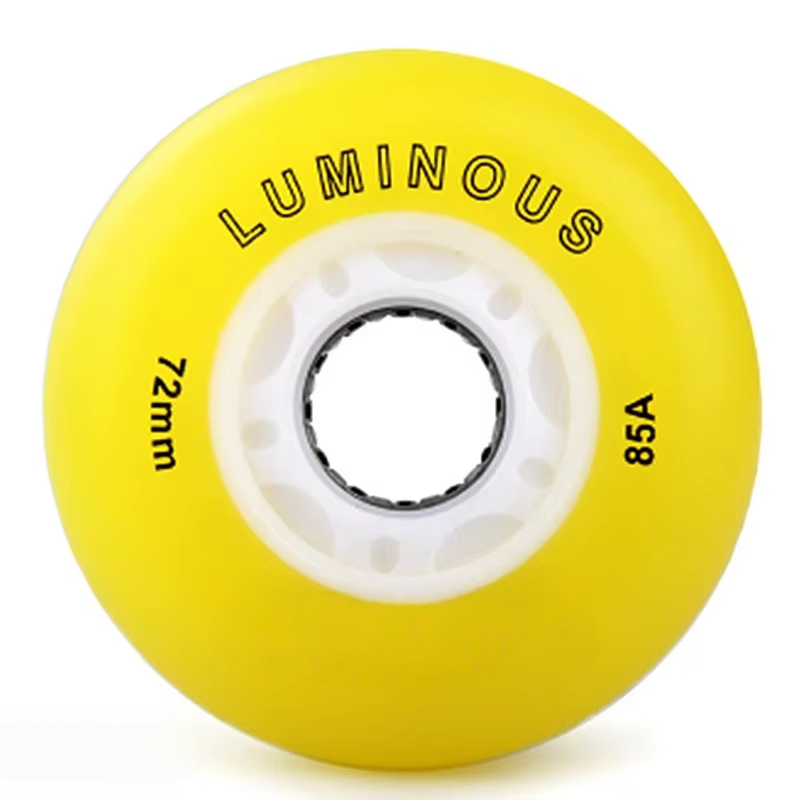 Un rodamiento de rueda amarillo no incluido - 76mm