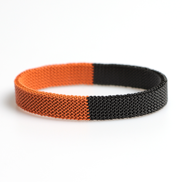 Mélange noir et orange
