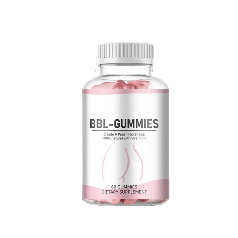 Nhãn Hiệu Riêng Lớn Mông Booster Chiến lợi phẩm Gummies BBL Gummy Mông Và Hip Mở Rộng Gummies Cho Mông