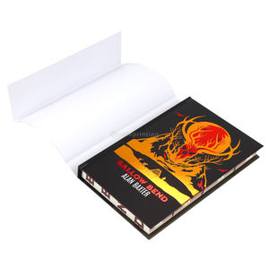 Livre auto-édition personnalisé impression couleur exclusive édition spéciale couverture rigide bords pulvérisés impression de livre roman - Product Image 6