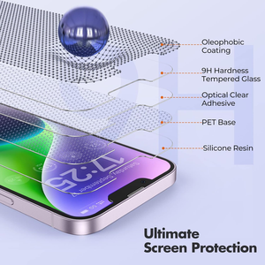 9H透明スクリーン強化保護フィルムは、Apple、Samsung、その他の携帯電話モデルに適しています - Product Image 2