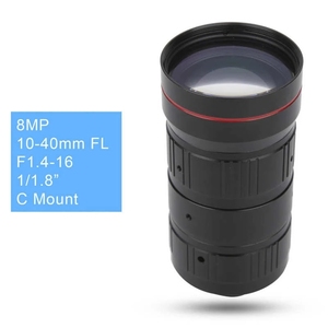 เลนส์ซูมแบบแมนนวลพร้อมตัวยึด1/1.8 F1.4-16 C สำหรับกล้องอัจฉริยะ8ล้านพิกเซลเลนส์ความยาวโฟกัส10-40มม. สำหรับกล้องวงจรปิดรักษาความปลอดภัย - Product Image 4