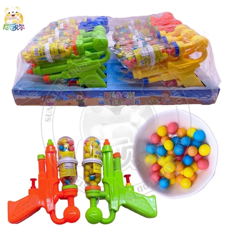 Летние Кондитерские игрушки водяной пистолет конфеты игрушка