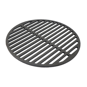搪瓷黑色烹饪炉排圆形不粘铸铁烧烤炊具烧烤炉排 - Product Image 1
