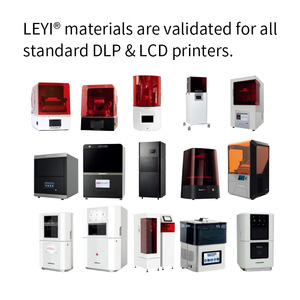 Leyi Dễ Dàng In Cấy Ghép Khuôn Cam 3D Nhựa Cấy Ghép Nha Khoa Mô Hình Polymer 3D In Ấn Răng Răng Giả Với UV Chữa 405nm - Product Image 5