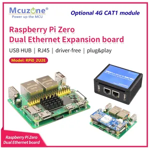 Ethernet dual y placa USB para RaspberryPi Zero/zero W, Zero2 W, USB HUB RJ45, Sonda, 4G LTE Driver-free Custom - Product Image 3