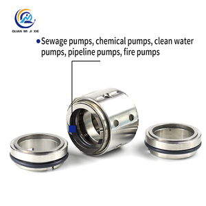 Nhà máy bán mô hình 202uu con dấu cơ khí cho Máy bơm nước thép không gỉ nhiệt độ cao và chịu mài mòn cao su FKM - Product Image 5