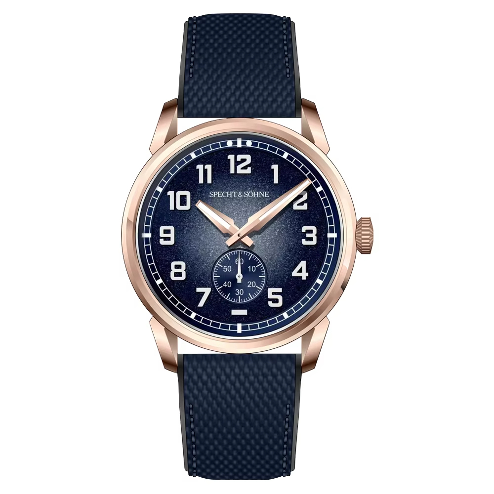 Rose Gold Blue