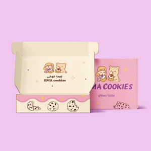 环保定制彩色印刷瓦楞纸板包装邮件箱可回收可持续 - Product Image 1