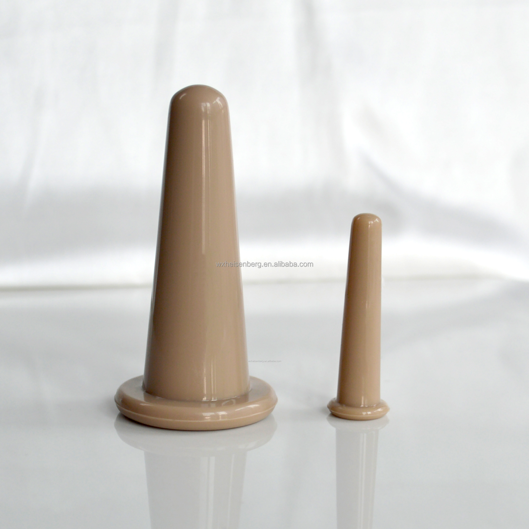Regular khaki silicone cupping set