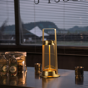 Vintage Glamping IP54 6000mAhポータブルLEDキャンプライト調光コードレスメタルランタンポトック屋外用COB電球タイプ - Product Image 6