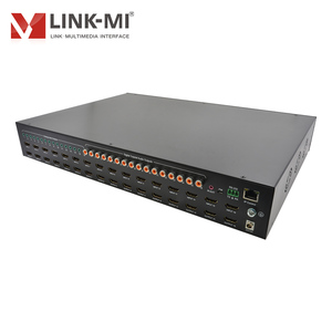 Conmutador matriz HDMI de 18Gbps 16x16 con soporte de matriz AV de audio SPDIF 4K2K 60Hz YUV 4:4:4