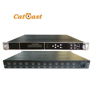 Codificador de TV digital 4-24 canales HD MI Entrada H.264 Codificación Salida IP Udp Rtp Codificador de video - Product Image 1