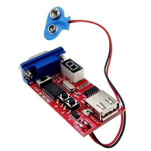 LED Digital VGA Signal Generator LCD Tester 15 Different Signals <strong>Output</strong> USB Battery Dual Power Supply DC 9V Module - Product Image 6