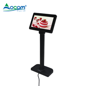 LED701 OCOM 7 Inch TFT-LCD Touch Monitor Pole <strong>Display</strong> with Image or Video Storage and Show Function - Product Image 4
