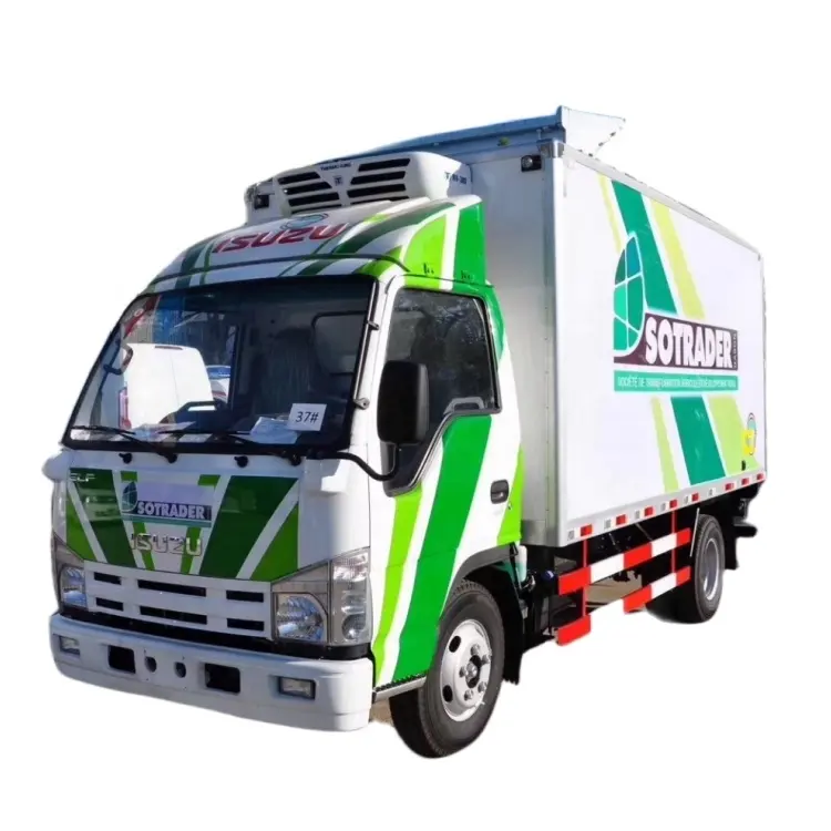 Alta qualidade barato isuzu mini refrigerado van caminhão para venda em dubai