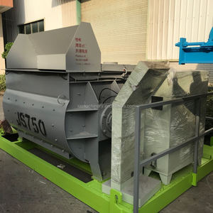 <strong>JS750</strong> Dual Horizontal Shafts Forced Concrete <strong>Mixer</strong> Stir More Evenly Match With Brick Making Machine - Product Image 5