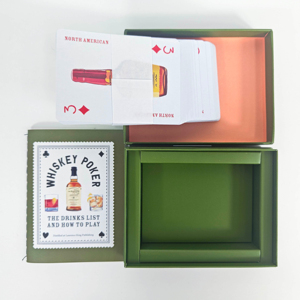 定制打印机设计指南说明书，带盒装威士忌扑克扑克牌 - Product Image 2