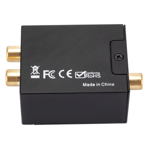 Convertidor de Audio Digital a analógico compatible con Bluetooth, señal Coaxial Toslink de fibra óptica a amplificador decodificador de Audio RCA R/L - Product Image 3