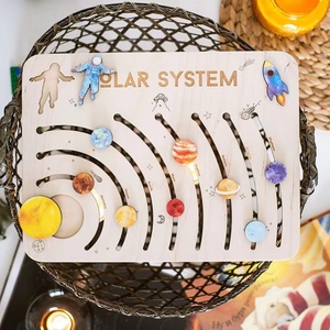 Factory Direct Multi-Layer Wooden Puzzle Early Learning Educational <strong>Toy</strong> Multi-Planets Solar System Children's Desktop <strong>Toy</strong> - Product Image 6