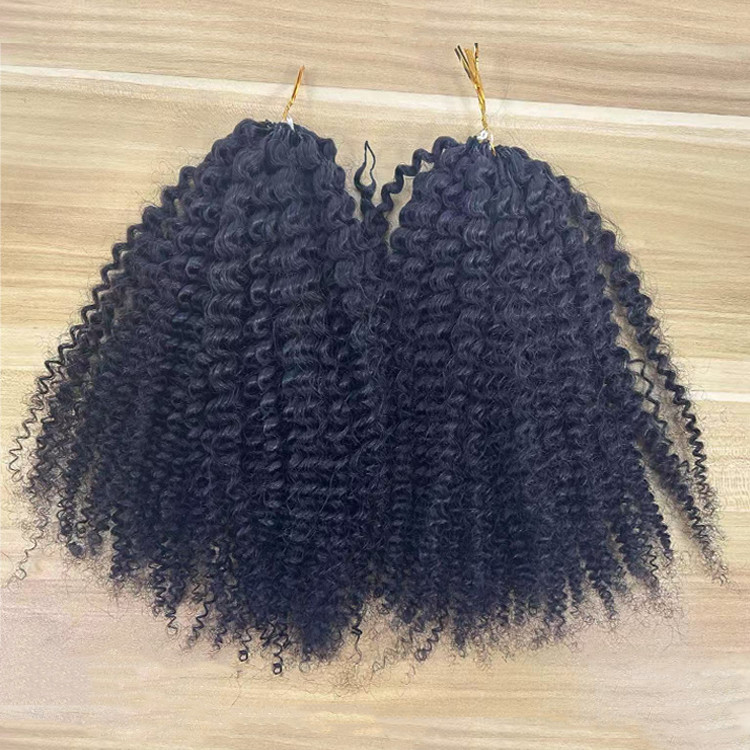 Afro crépus bouclés