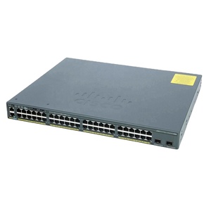 Orijinal kullanılan POE anahtarları WS-C2960X-48LPD-L 48X10/100/1000 + 2X10 Gigabit SFP + LAN tabanı - Product Image 1