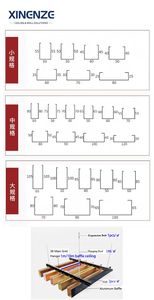 Gỗ hạt nhôm Dải vách ngăn Trần tuyến tính Treo Kim Loại trần giả cho thiết kế nhà cho cửa hàng văn phòng trung tâm mua sắm - Product Image 2